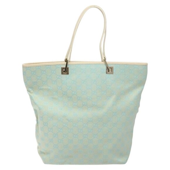 GUCCI GG Canvas Tote Bag Peppermint 001 1098 Auth 114291 - Picture 3 of 16